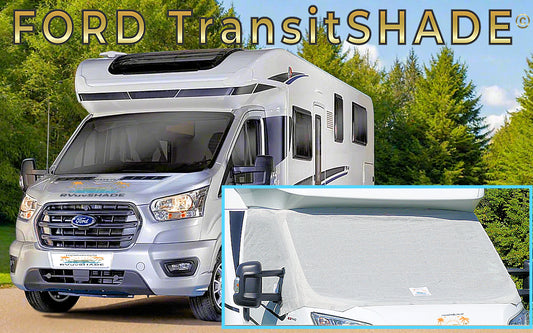 Ford Transit Motorhome - Windscreen Sun Shade