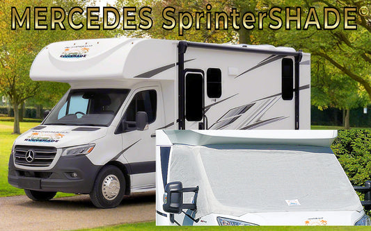 Mercedes Sprinter Motorhome - Windscreen Sun Shade