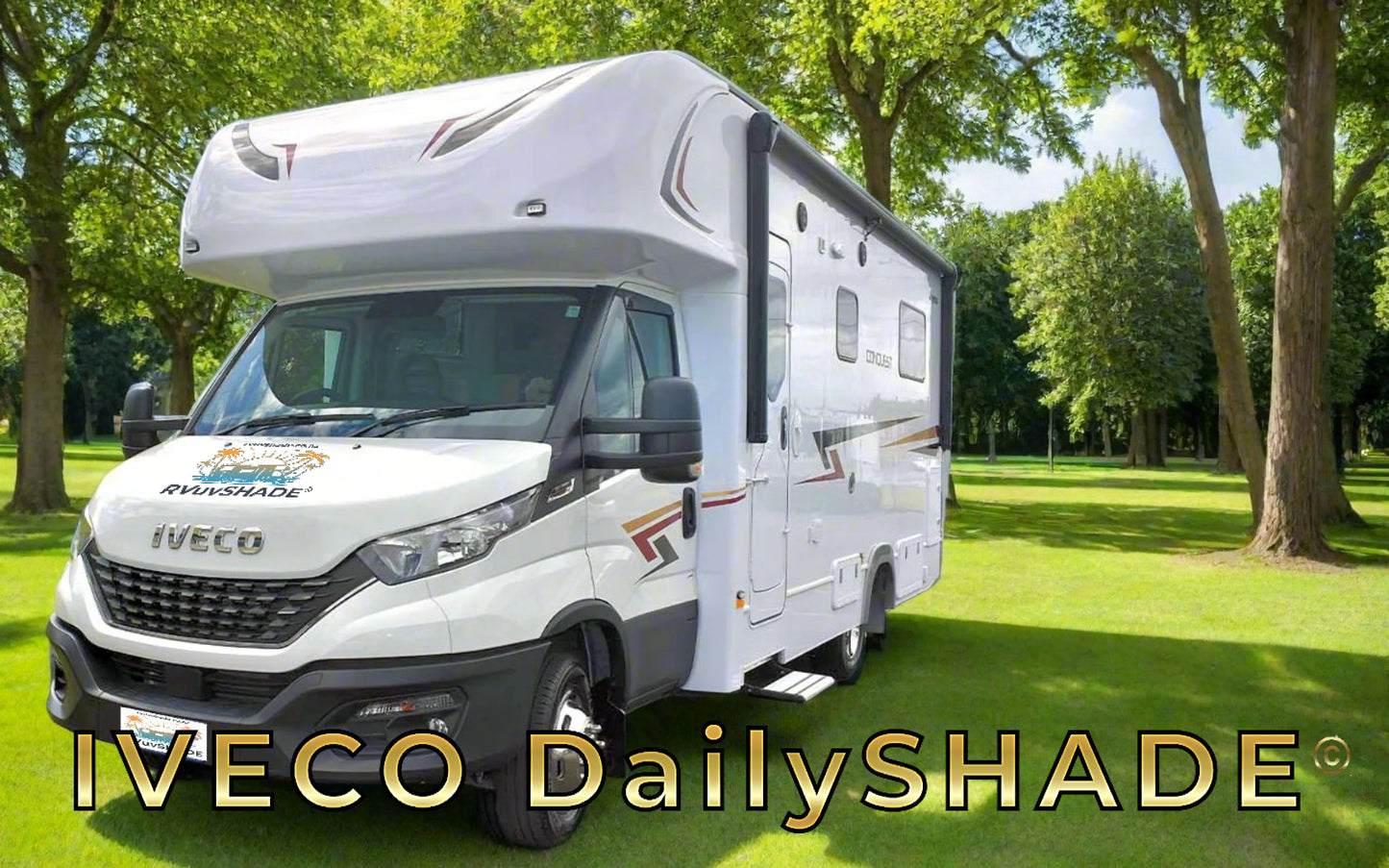 markise iveco daily RVuvSHADE © Iveco Daily Windscreen Sun Shade