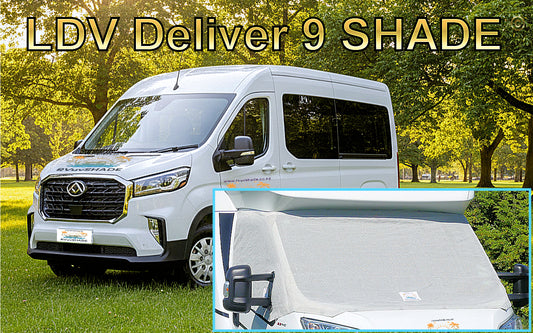 LDV Deliver 9 Motorhome - Windscreen Sun Shade