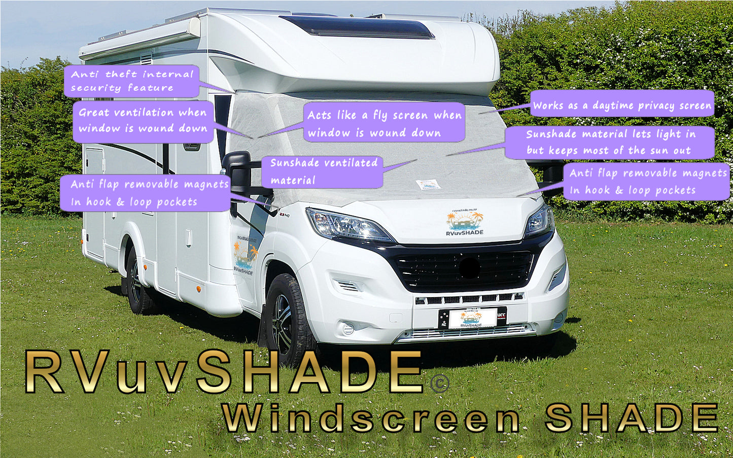 Renault MasterSHADE - Renault Master Windscreen Sun Shade