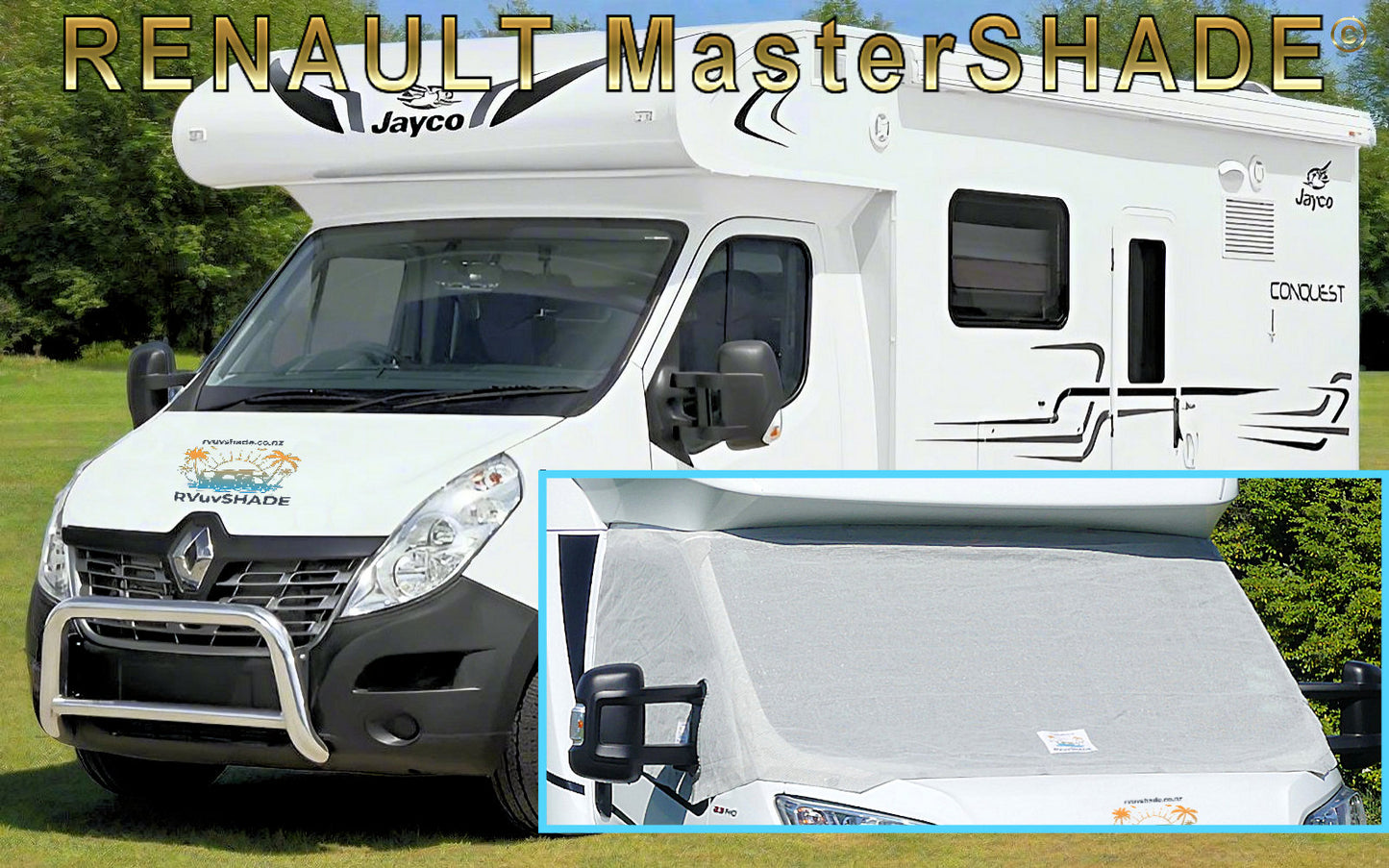 Renault MasterSHADE - Renault Master Windscreen Sun Shade